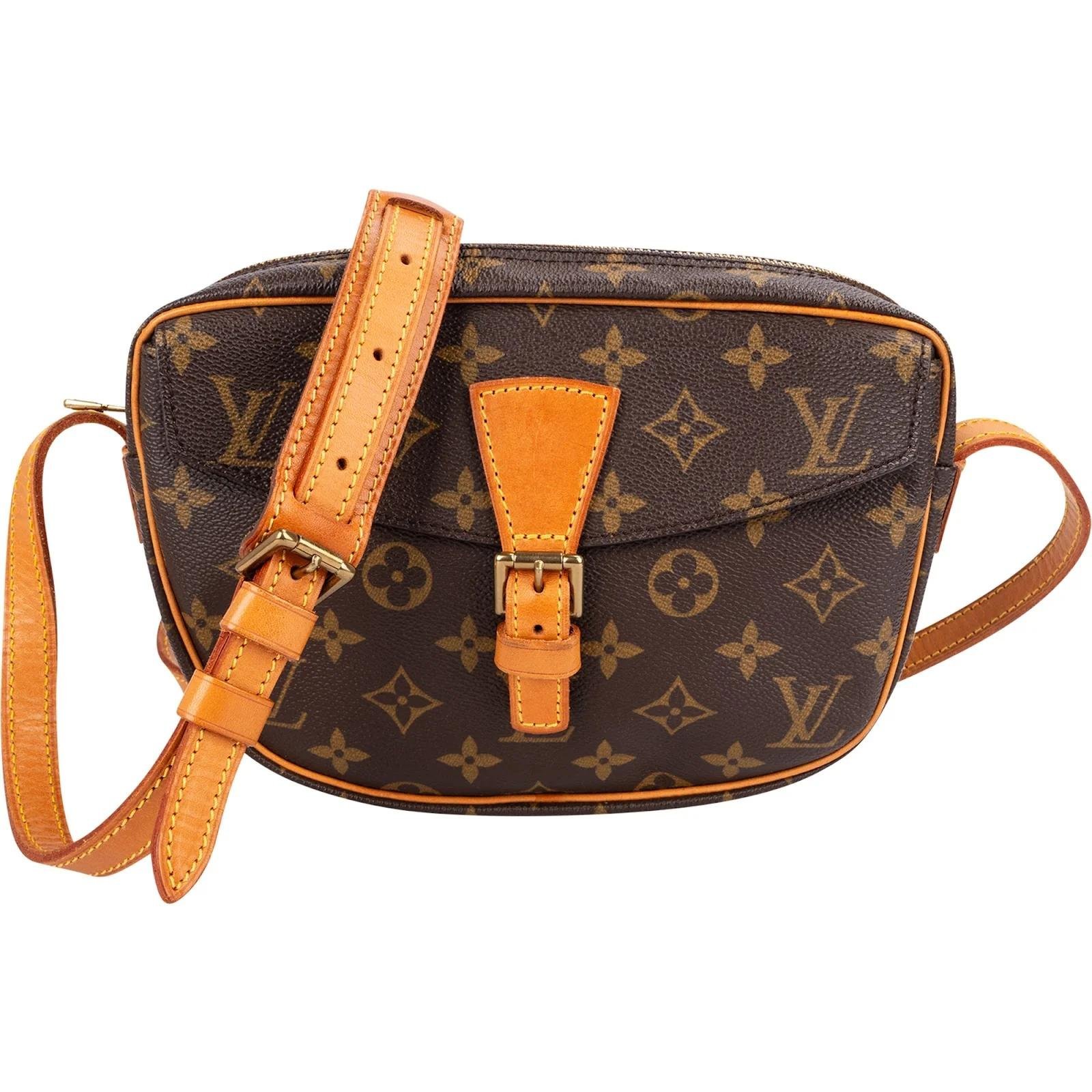 Jeune fille leather crossbody bag