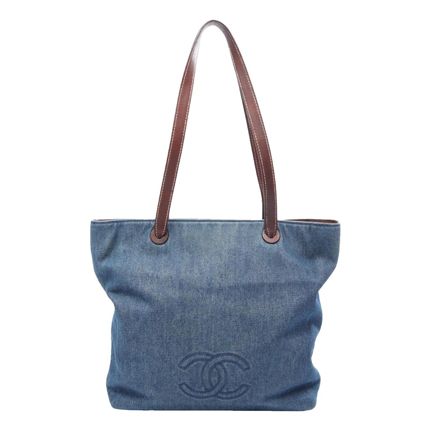 Leather tote