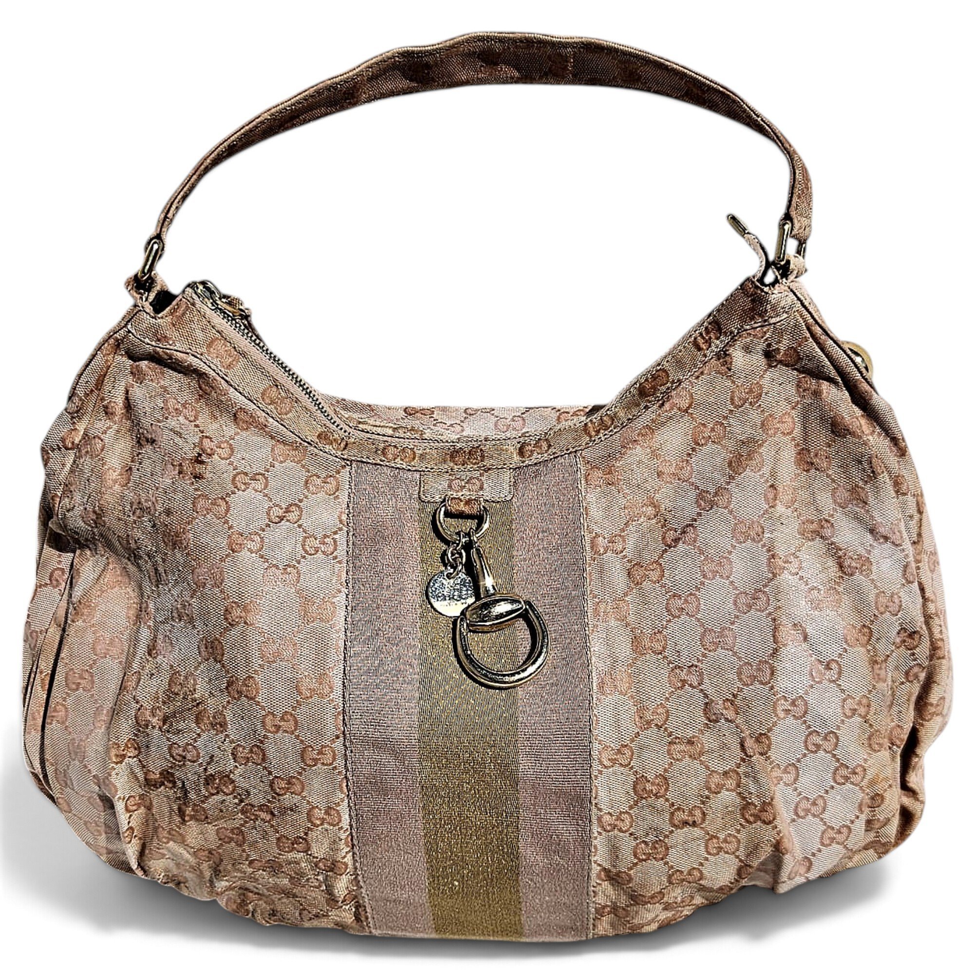 Hobo leather handbag