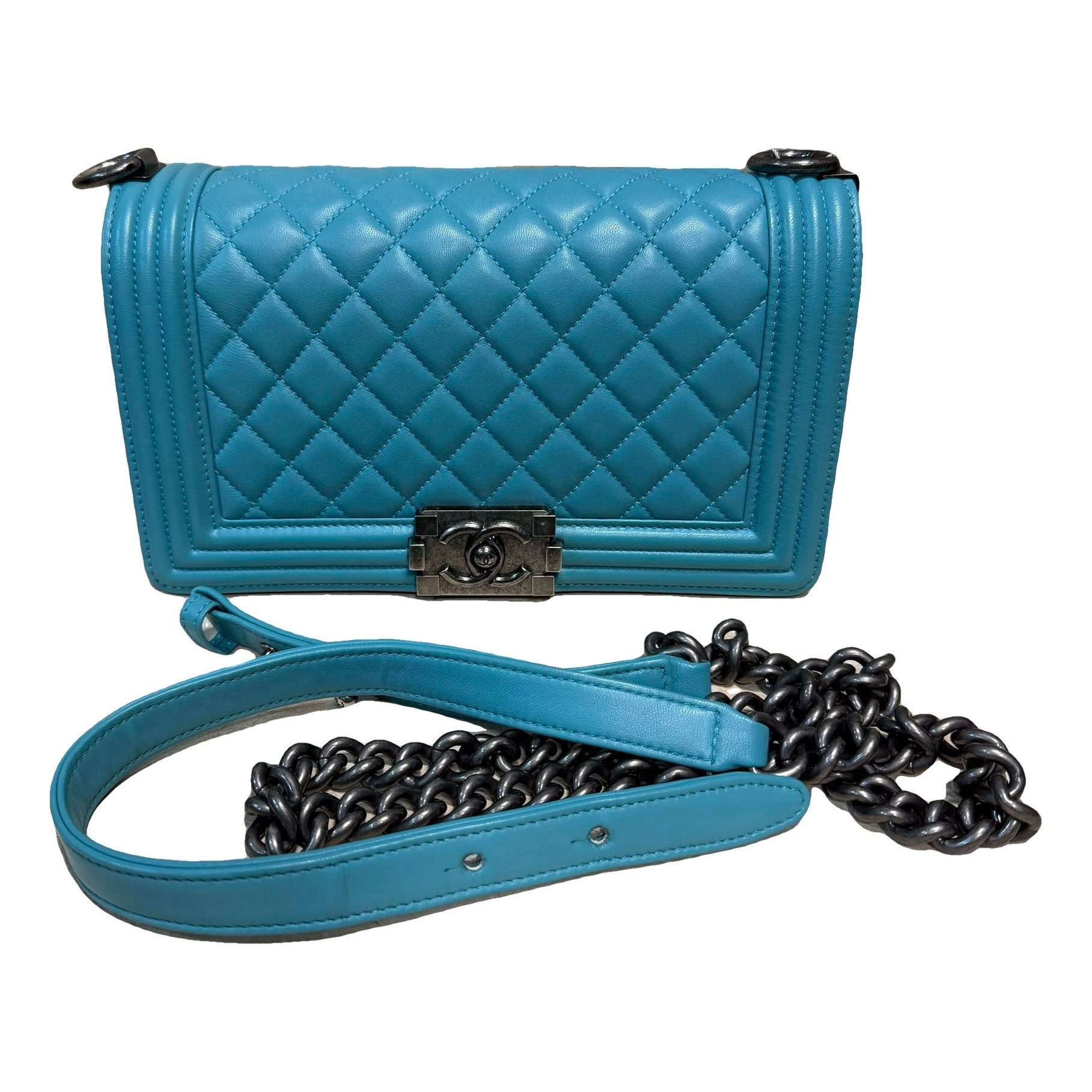 Boy leather handbag