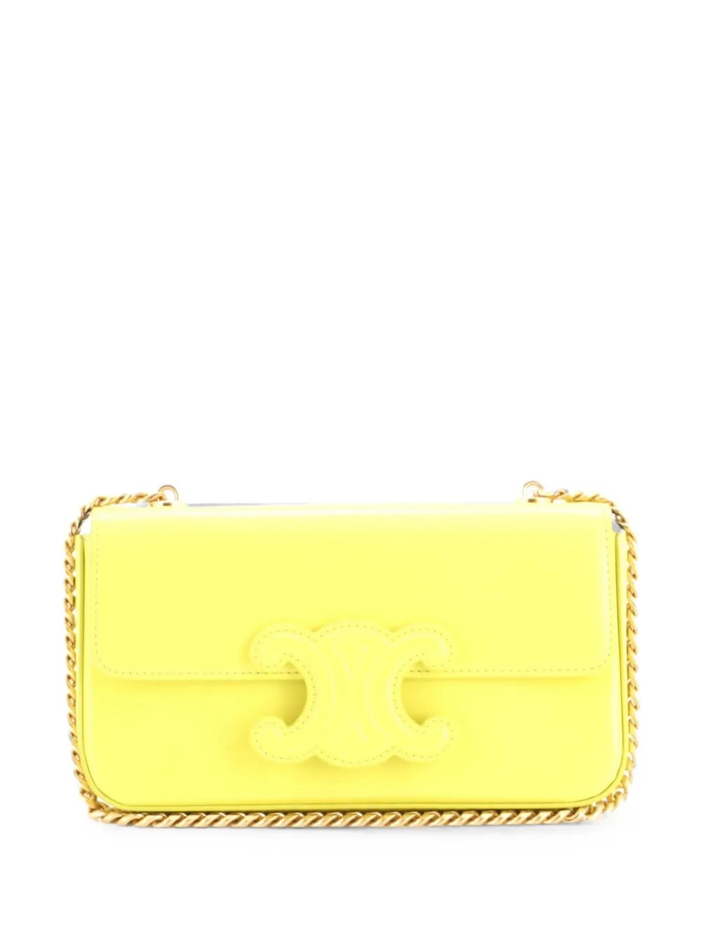 Triomphe Chain Leather Small shoulder bag