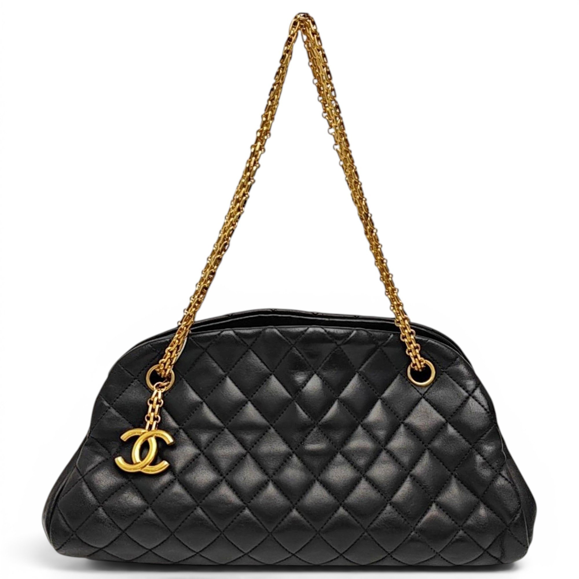 Mademoiselle leather handbag