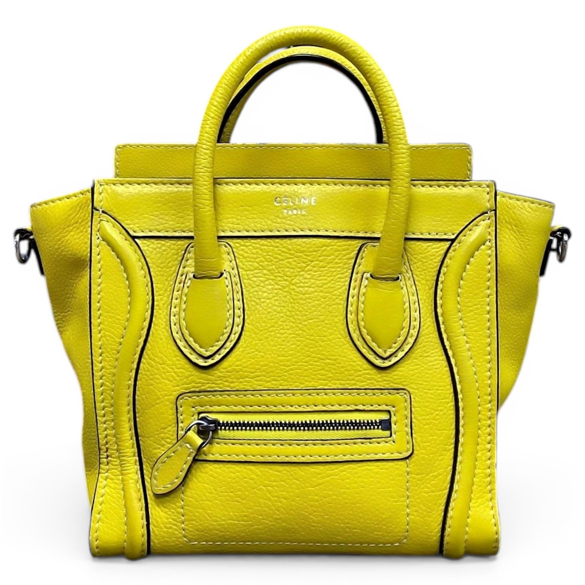 Luggage leather handbag