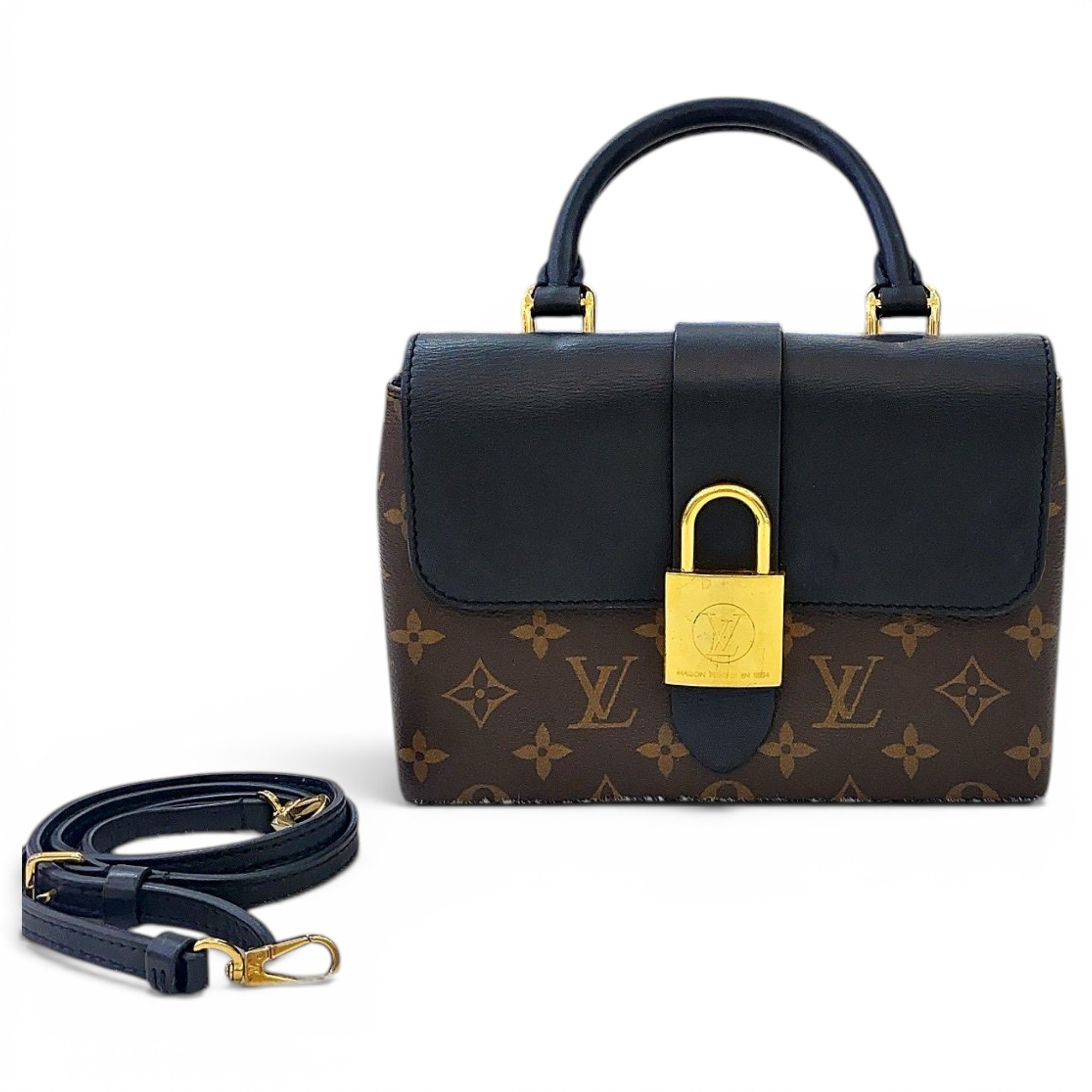 Locky BB leather handbag