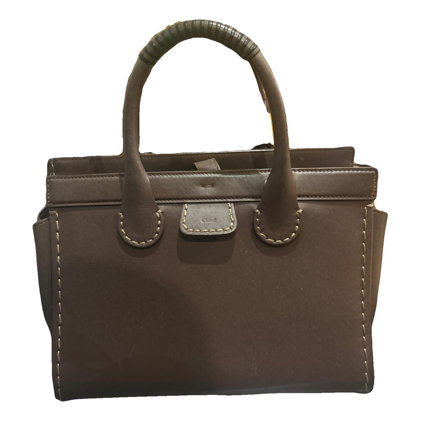 Leather handbag