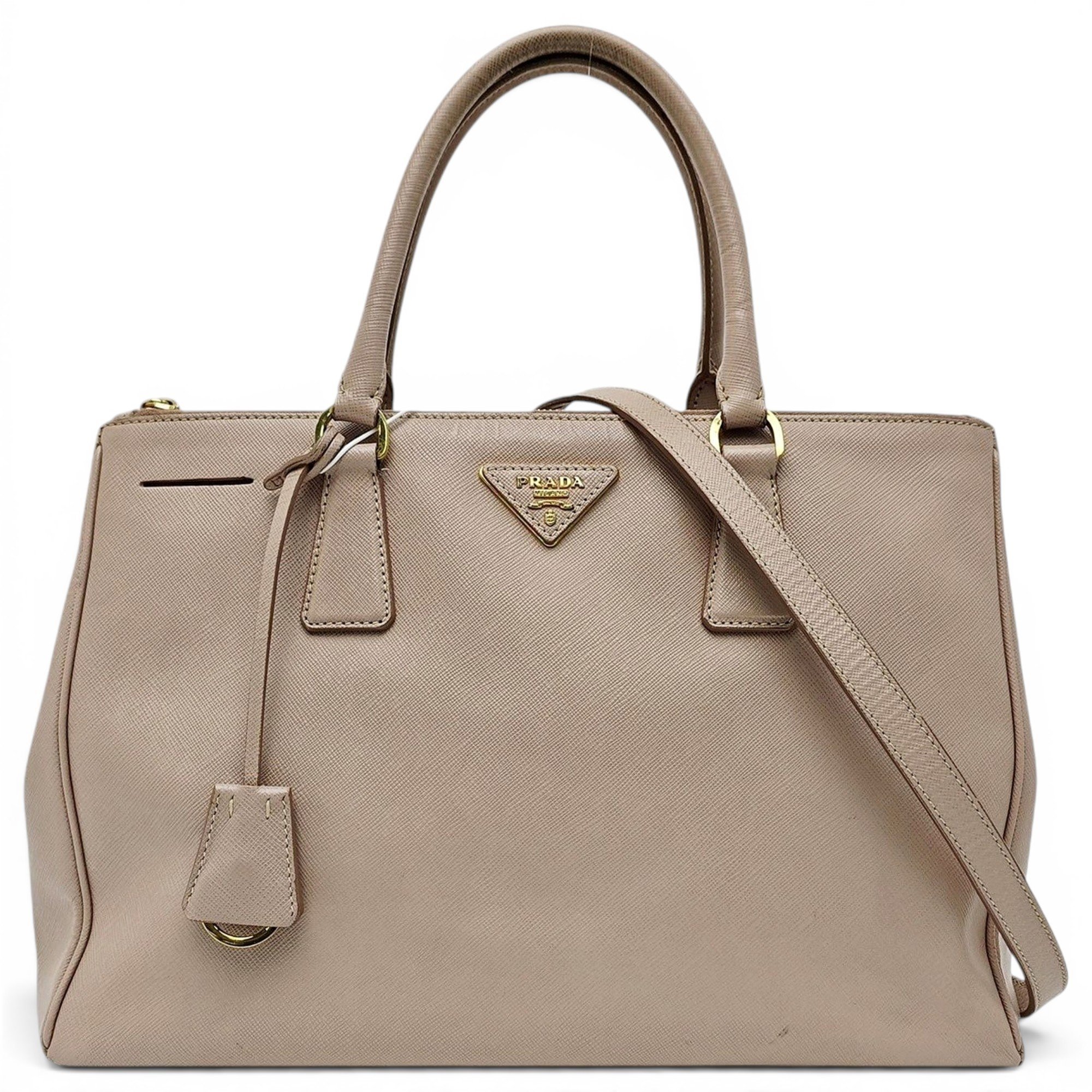 Galleria leather handbag