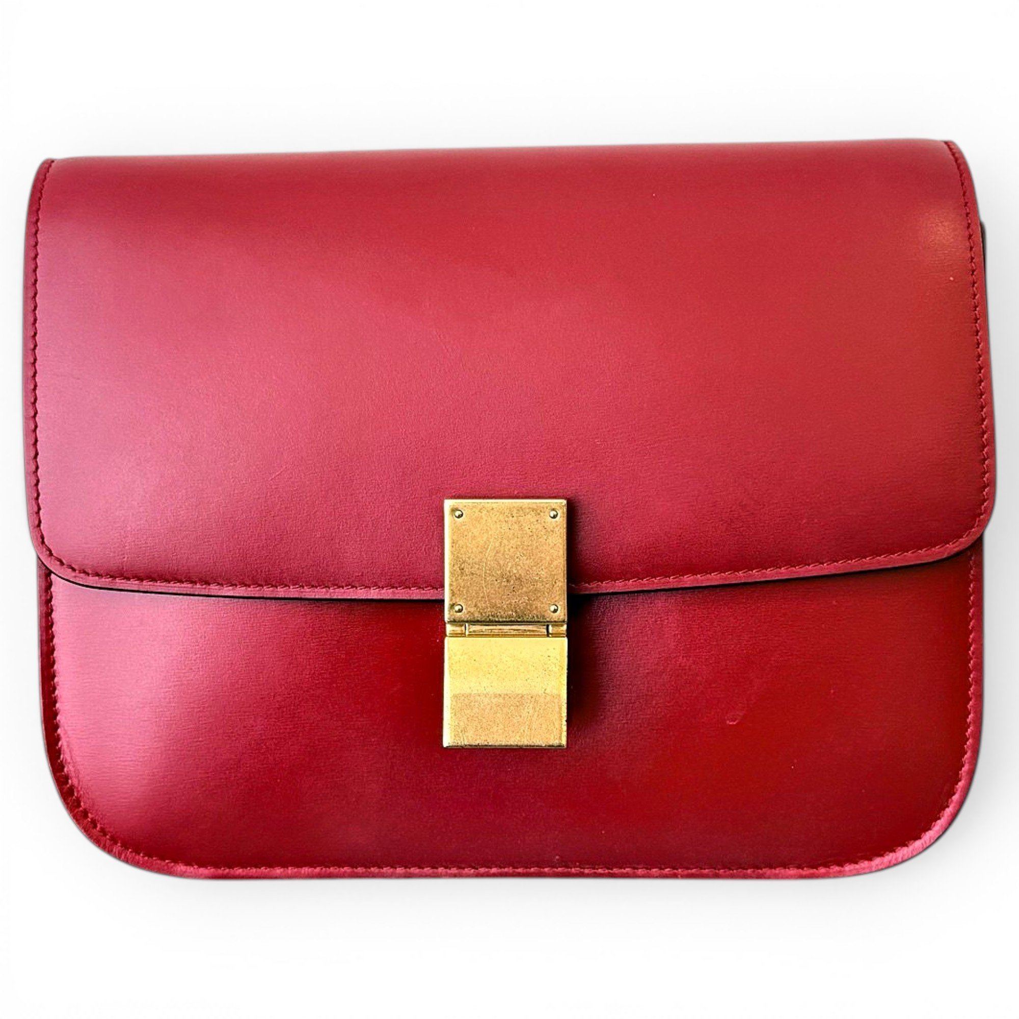 Classic leather handbag
