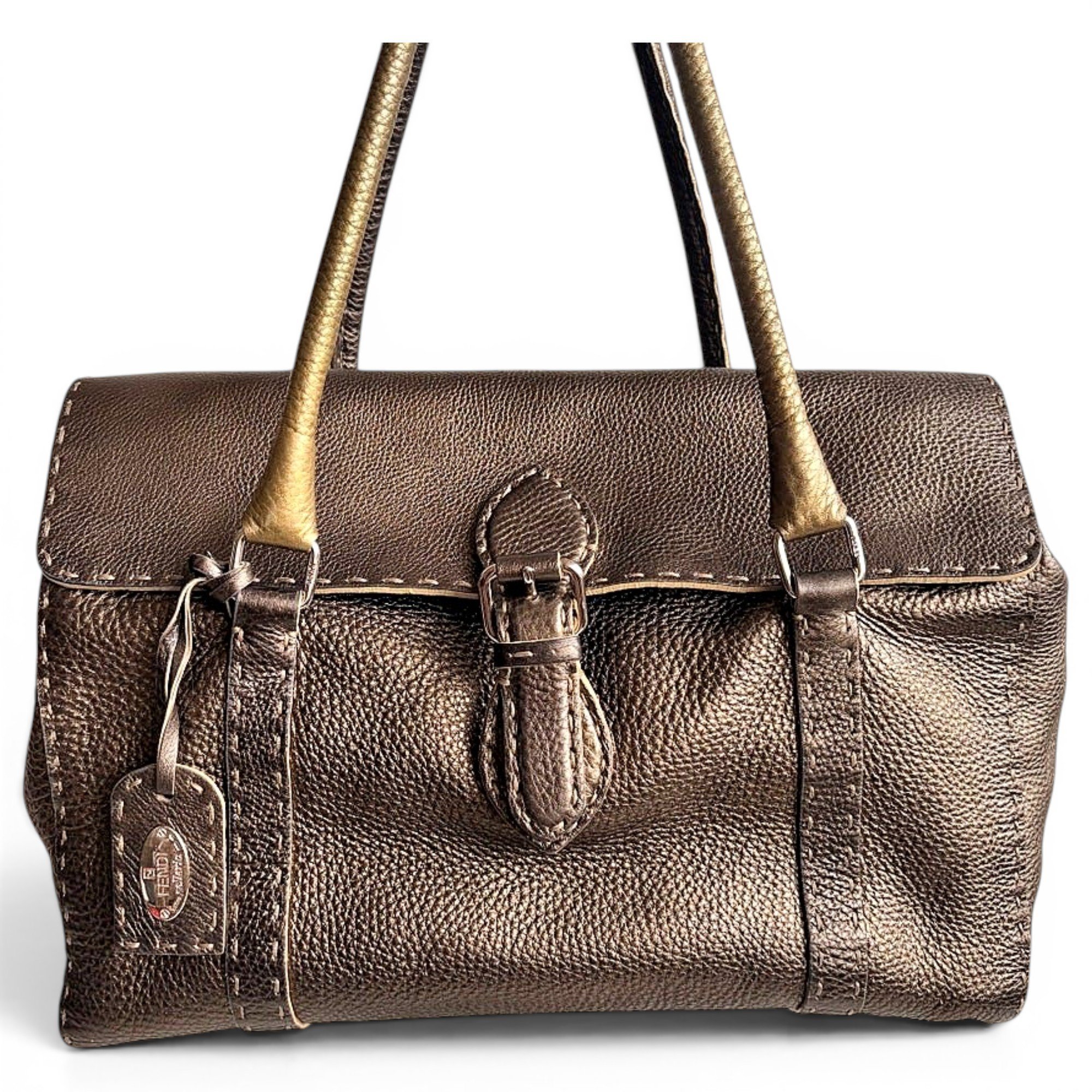 Leather handbag