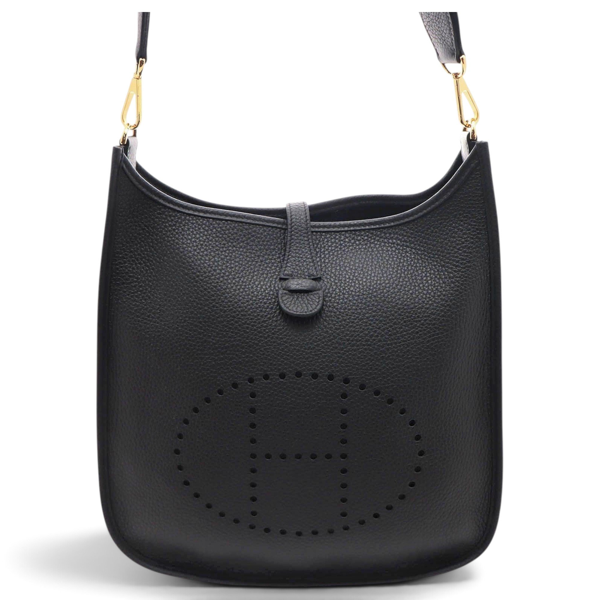 Evelyne leather handbag