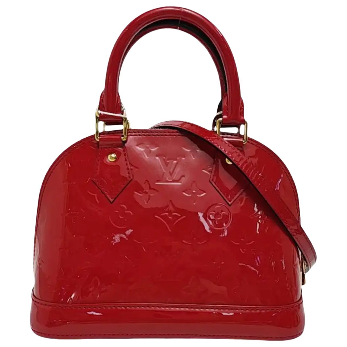Alma BB patent leather handbag