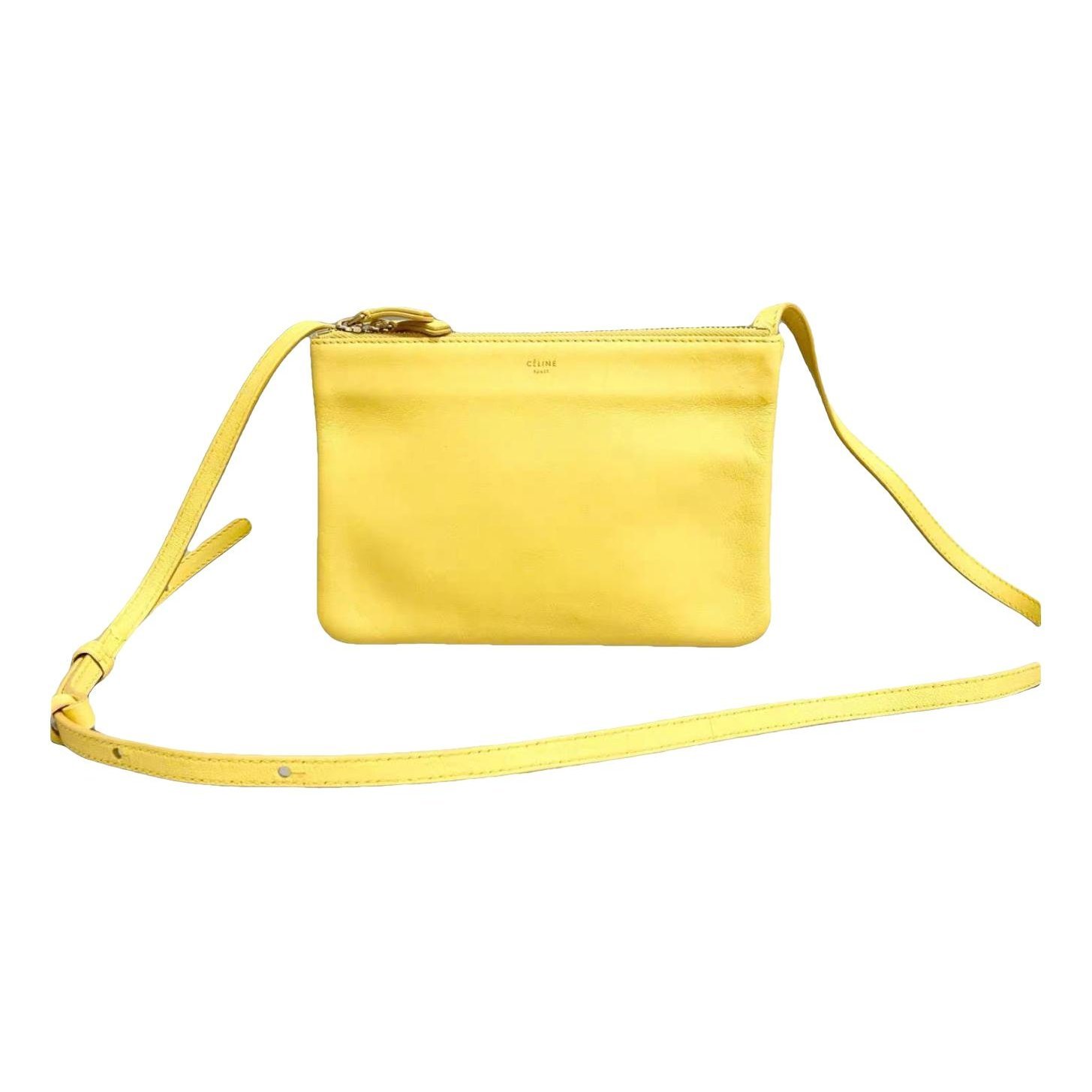 Trio leather crossbody bag