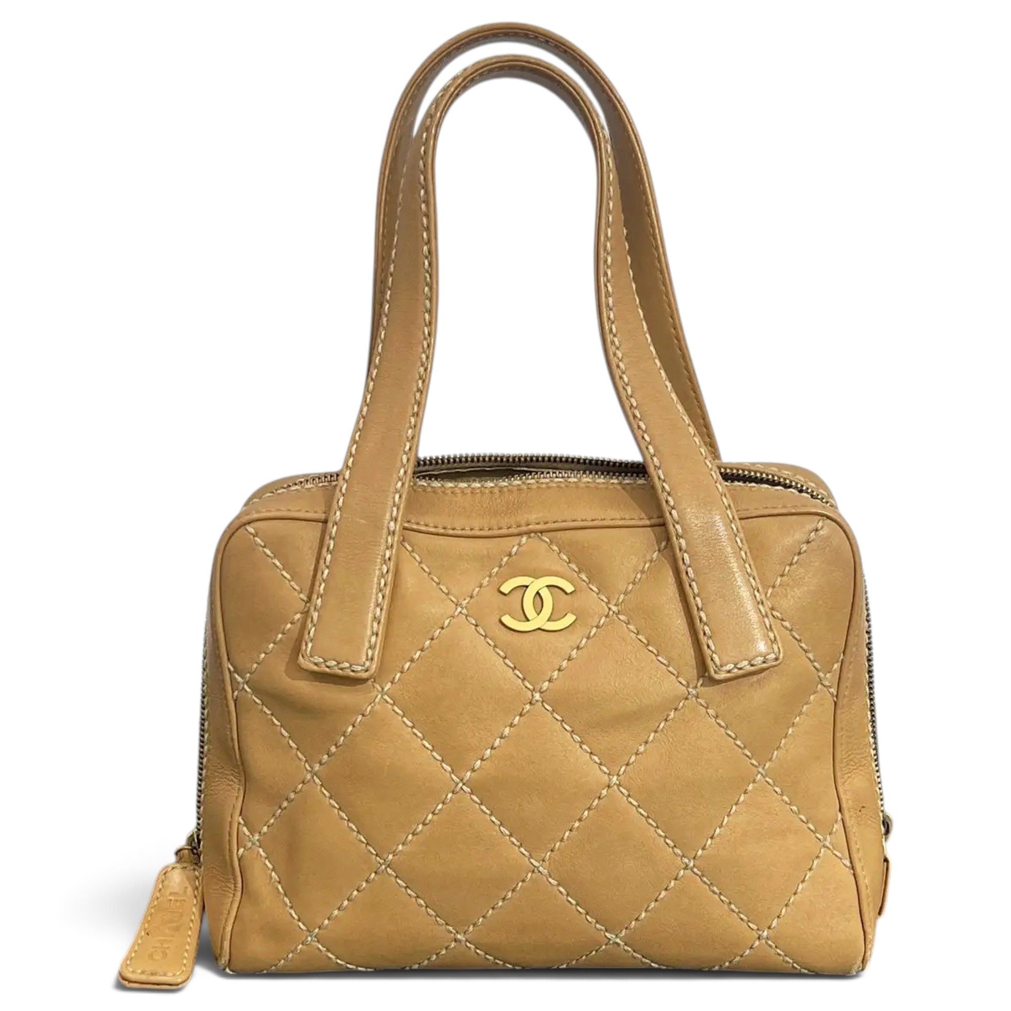 Leather handbag