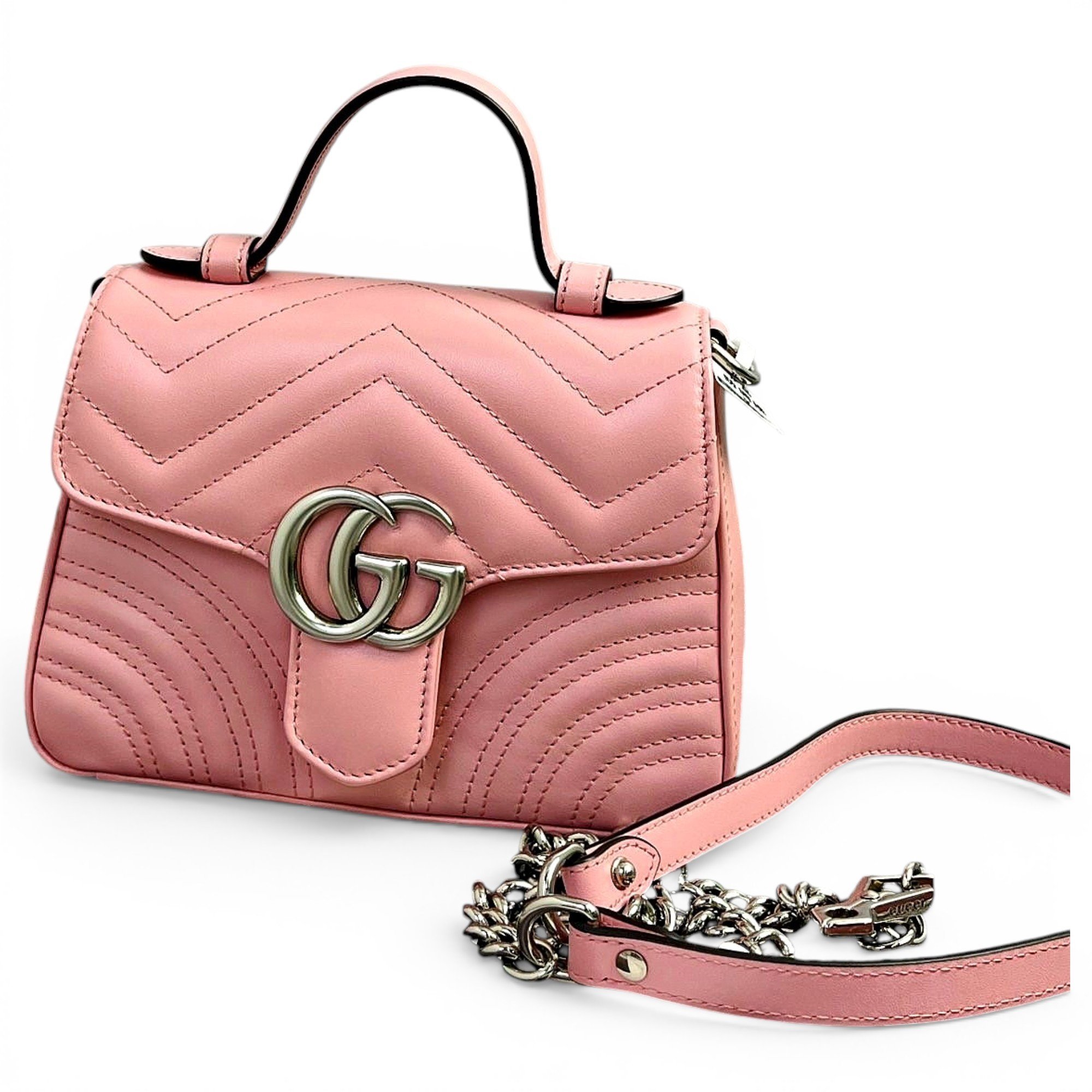 GG Marmont Flap leather handbag
