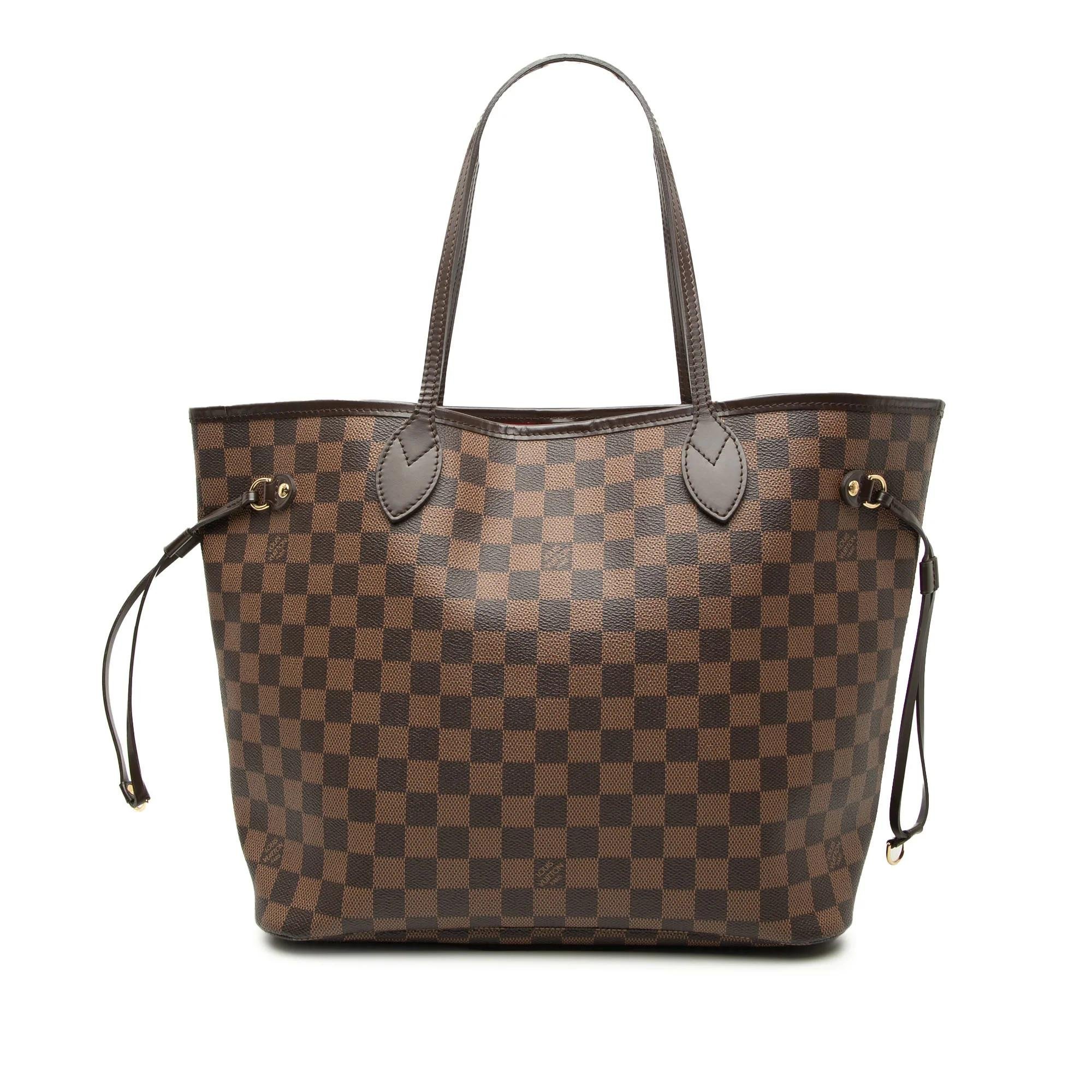Neverfull leather tote