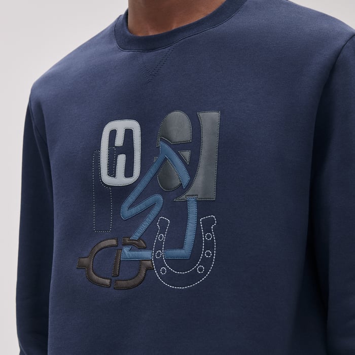Océan "H Puzzle" Crewneck Sweater