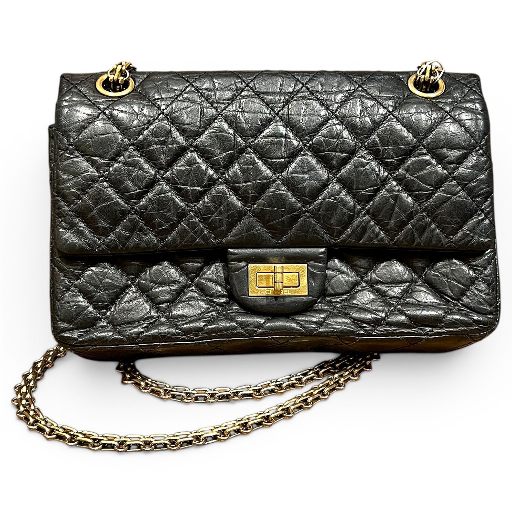 2.55 leather handbag