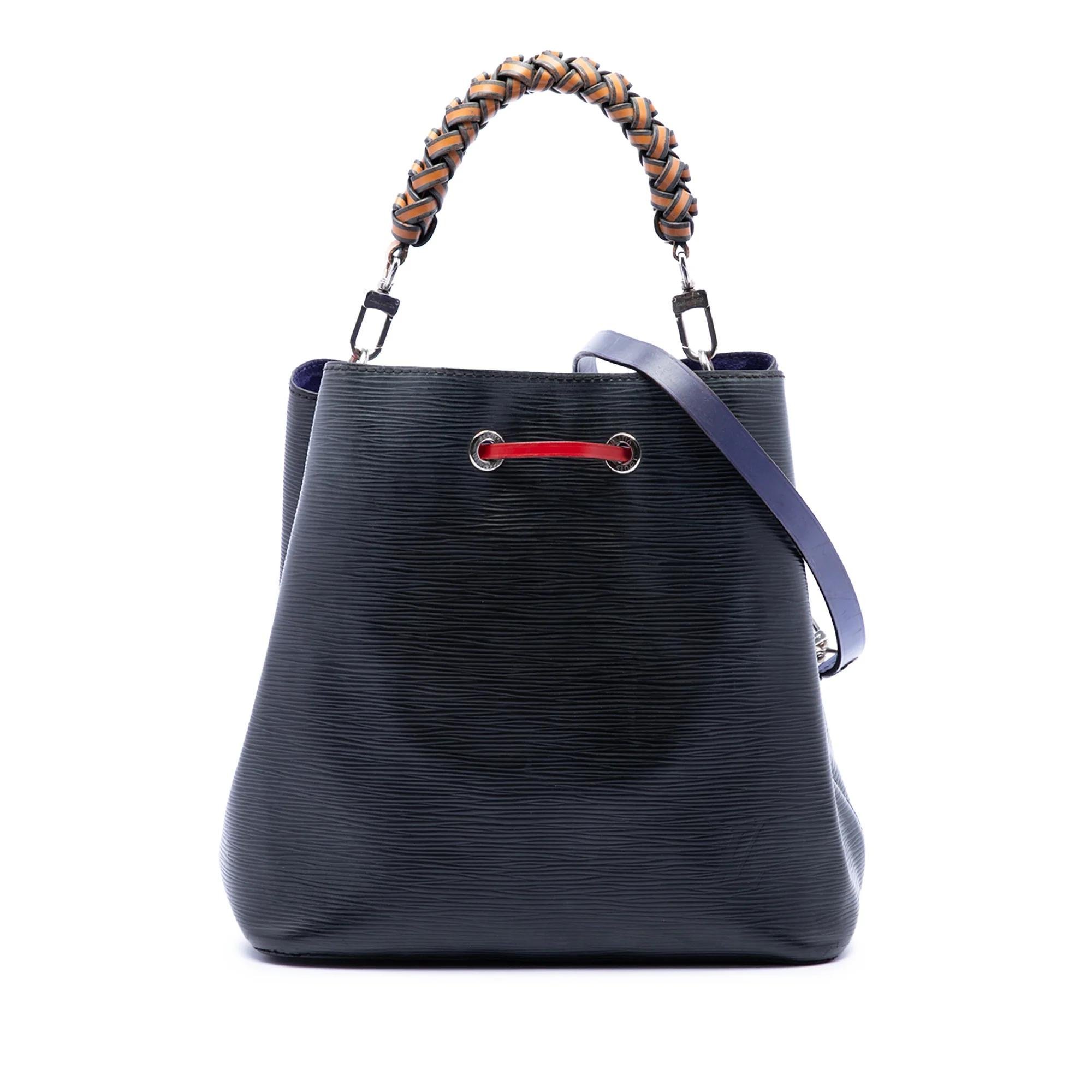 Bucket leather bag