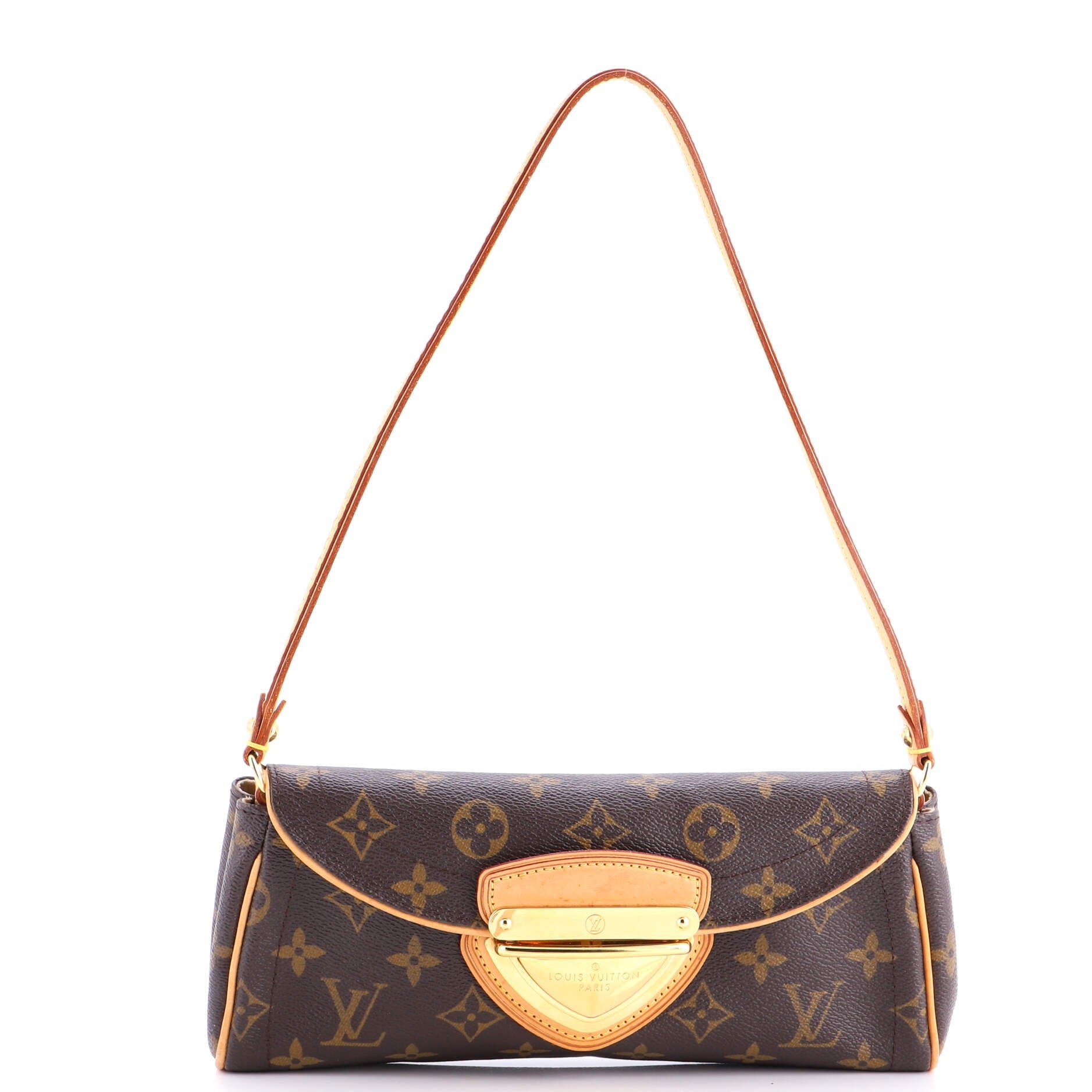 Beverly Clutch Monogram Canvas