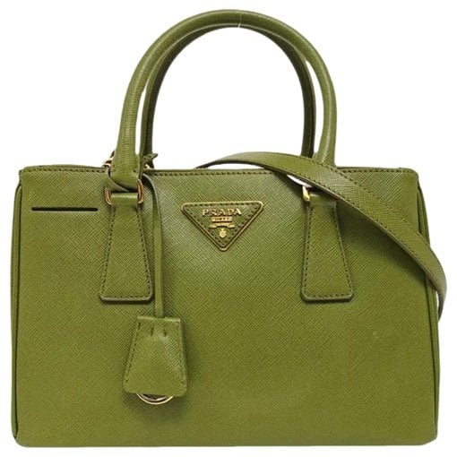 Galleria leather handbag