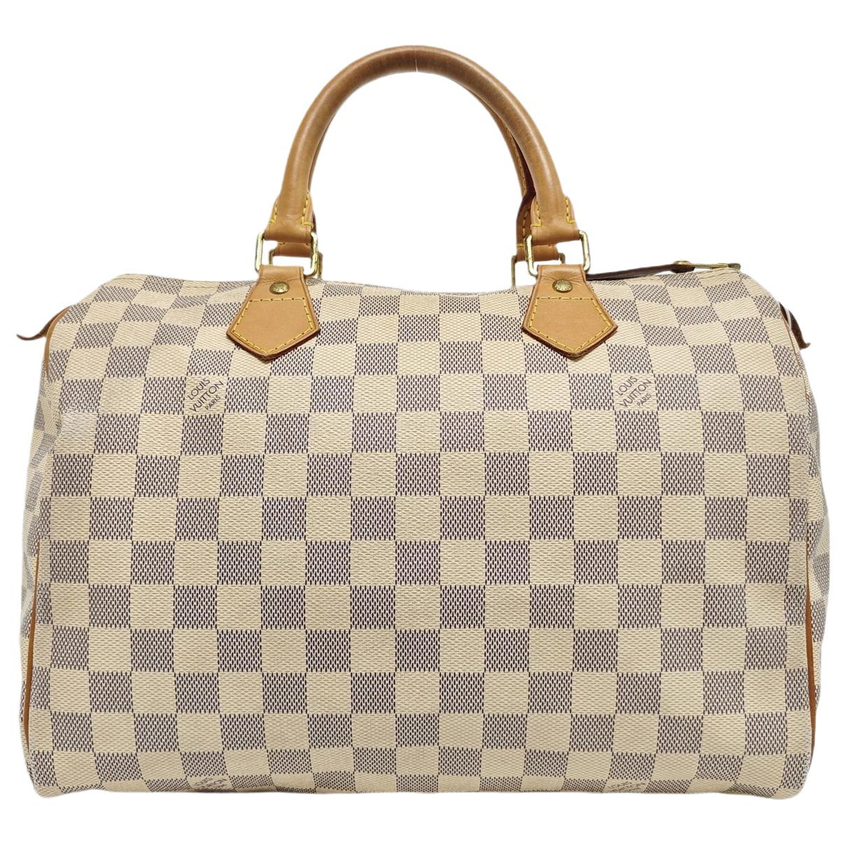 Nano Speedy / Mini HL leather handbag
