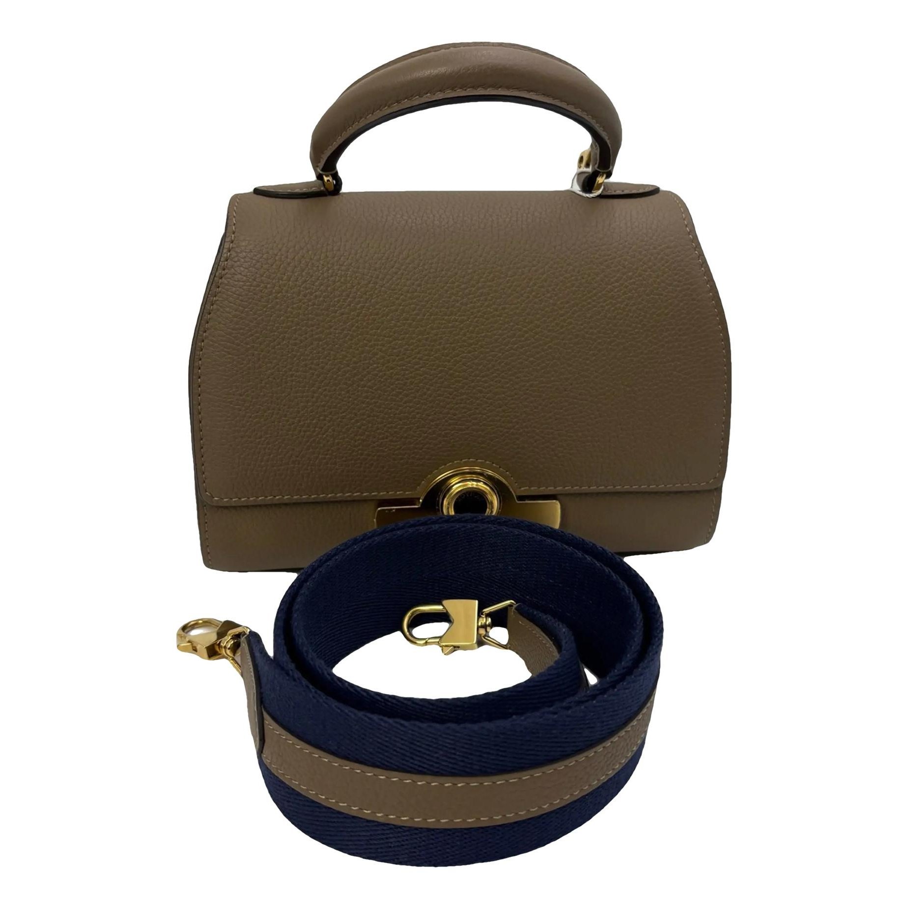 Leather handbag