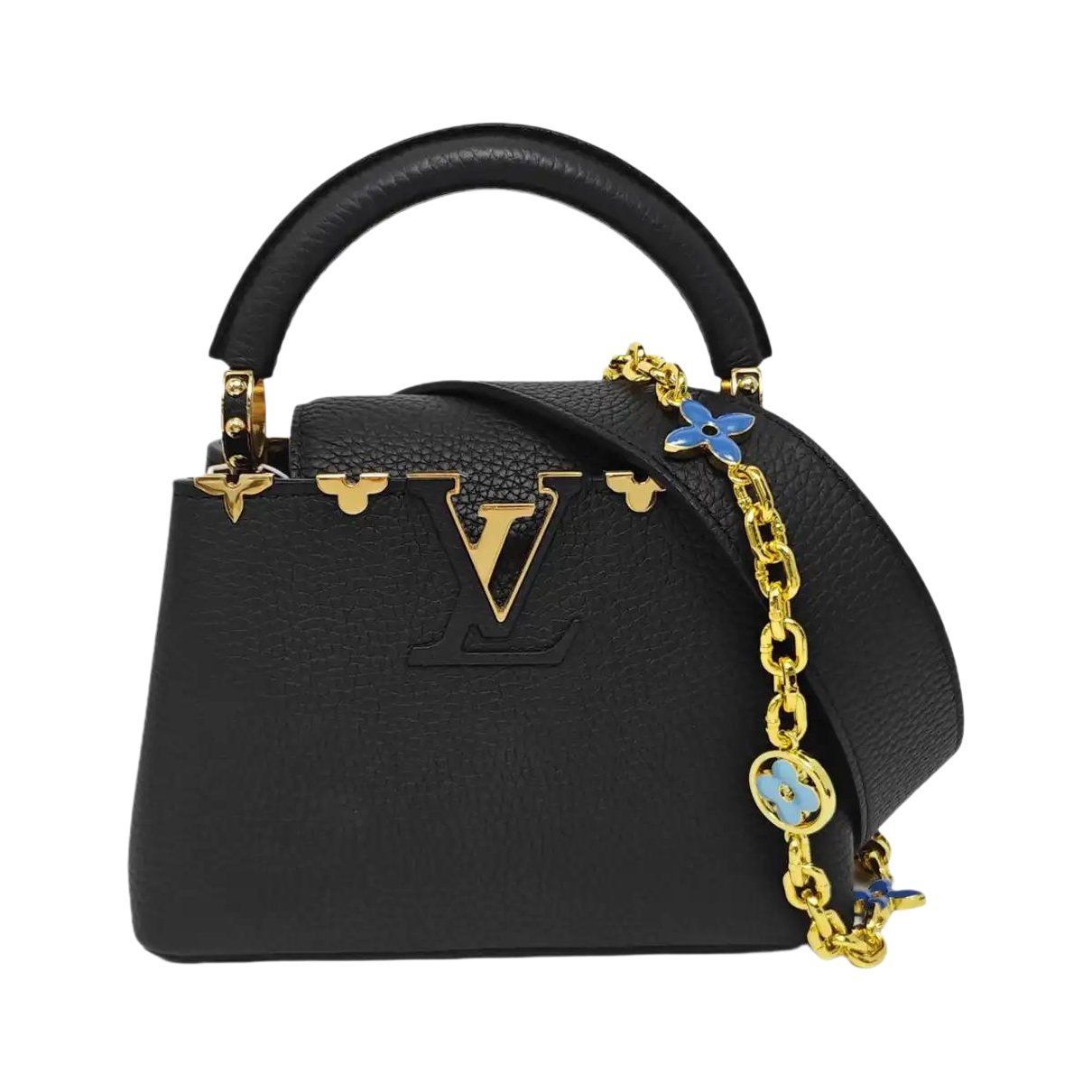Capucines leather handbag