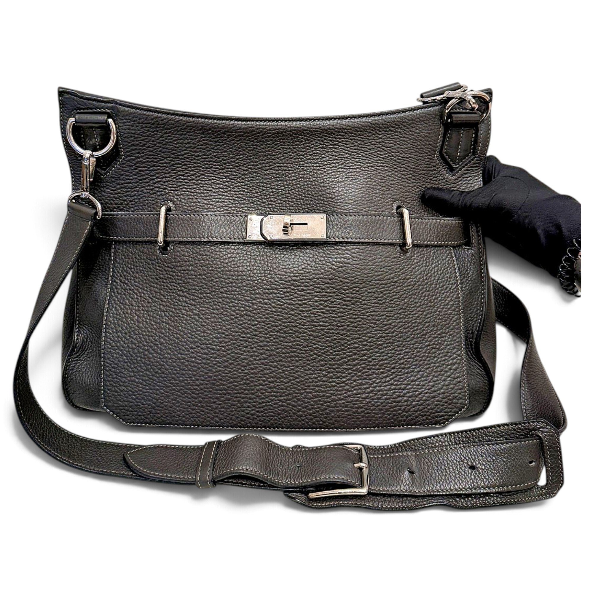 Lindy leather handbag