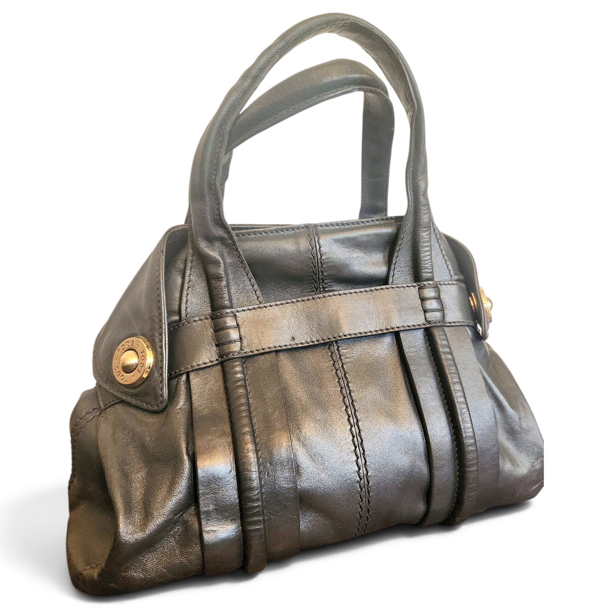 Leather handbag