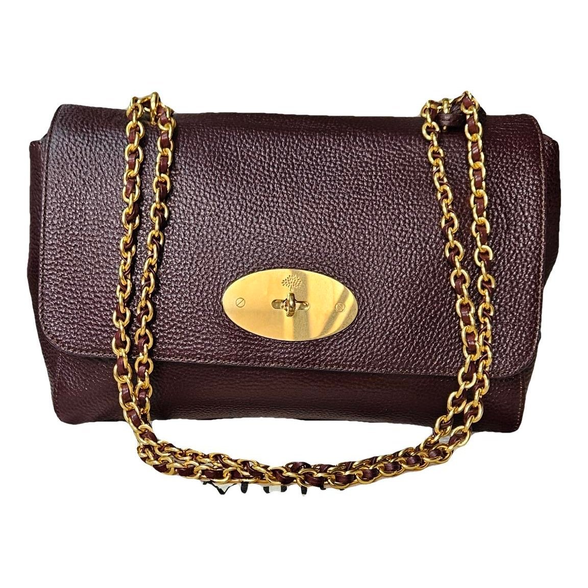 Lily leather handbag