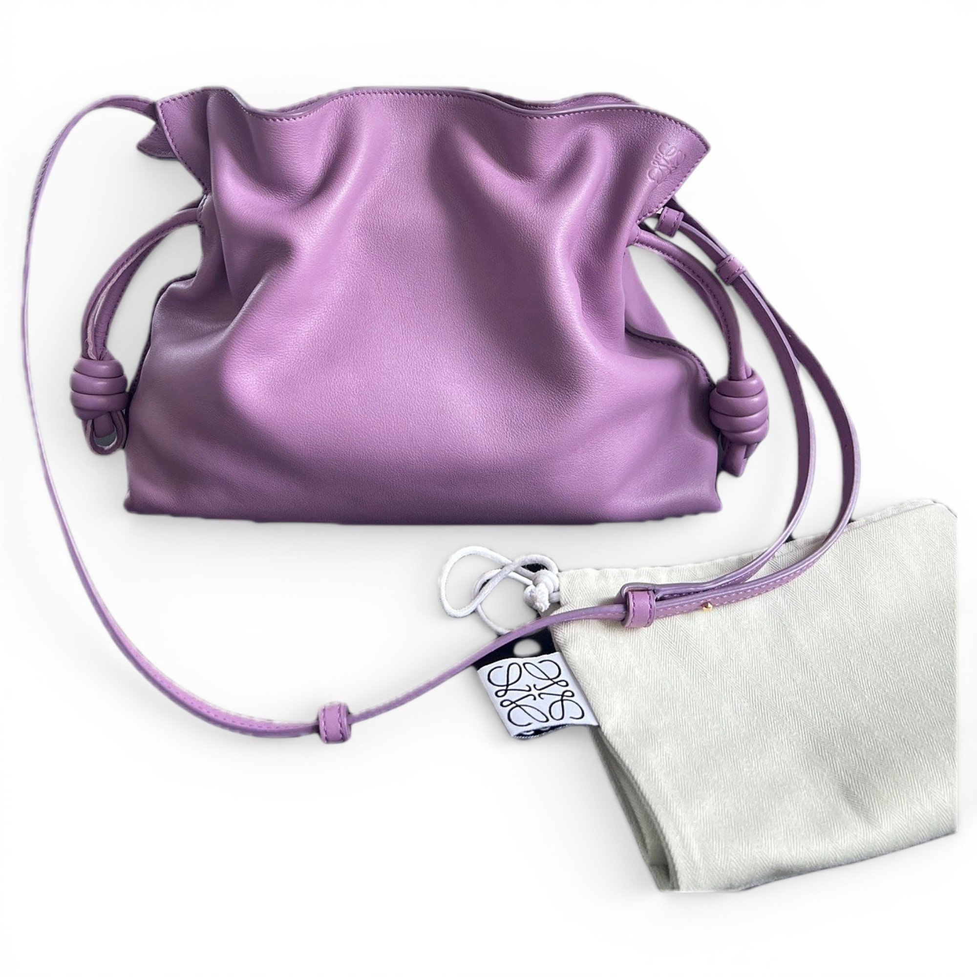 Flamenco leather handbag