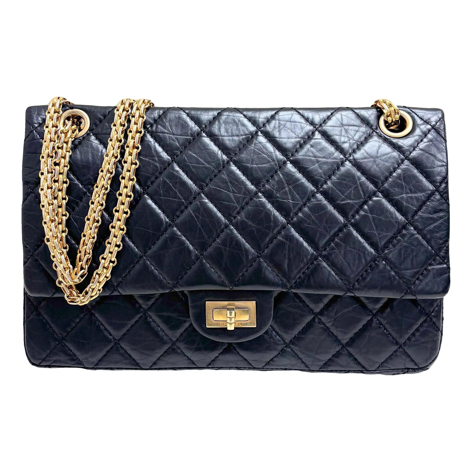 2.55 leather handbag
