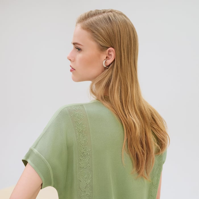 Vert Tendre "Brides De Gala En Fleurs" Twillaine Tunic Dress
