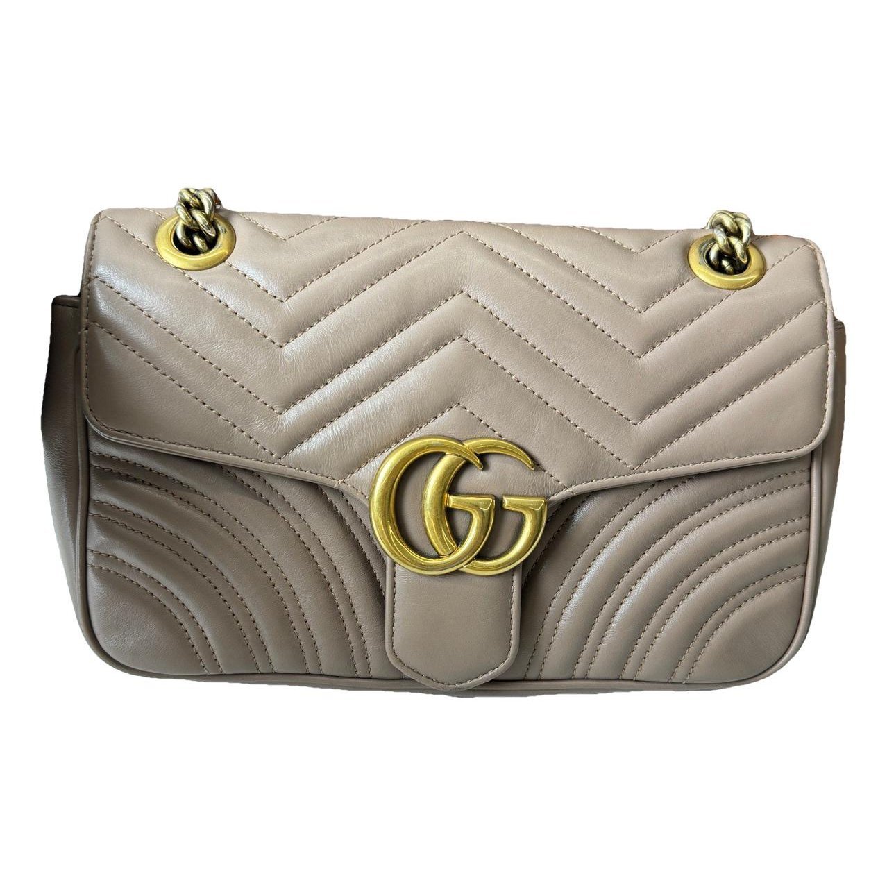 GG Marmont Flap leather handbag