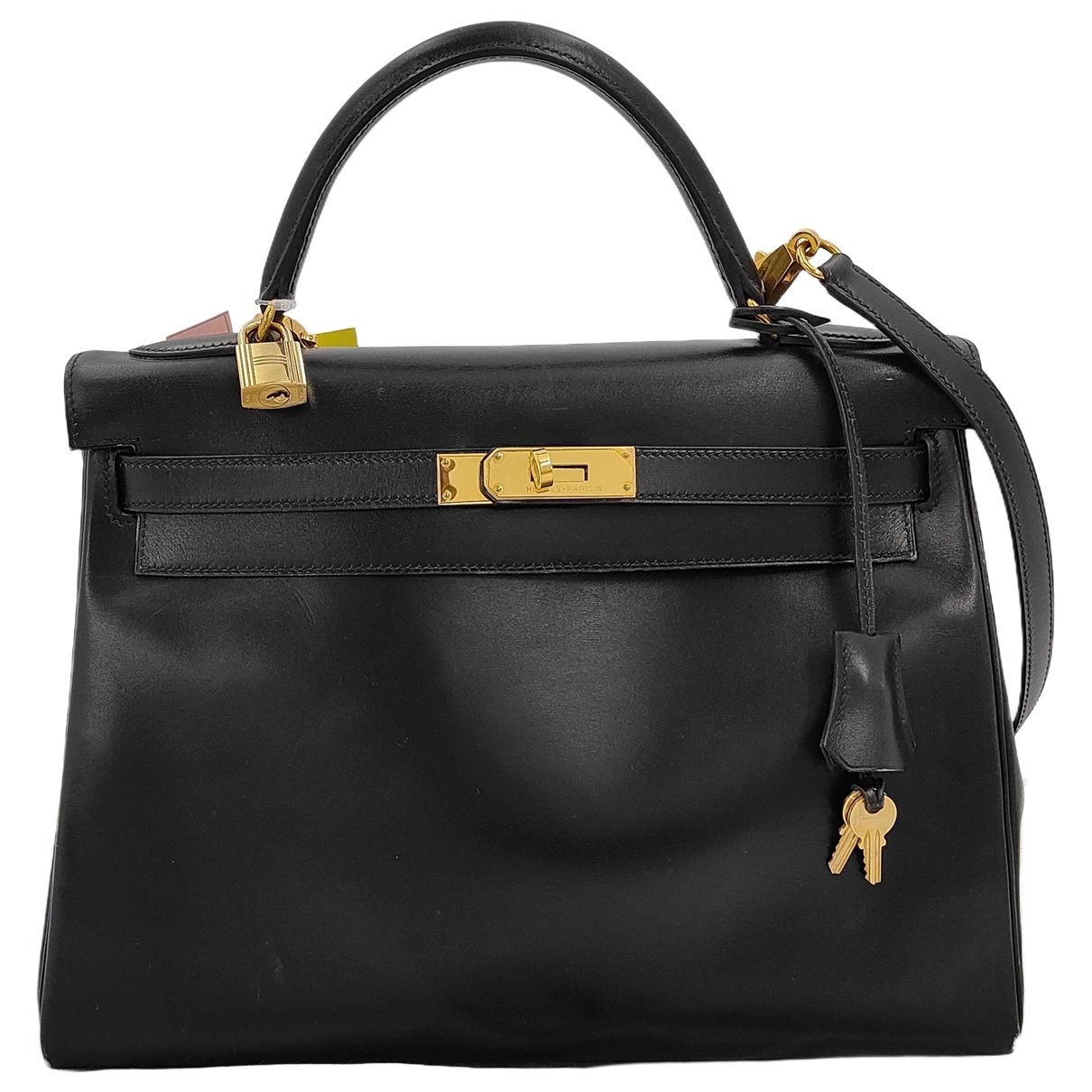 Kelly 32 pony-style calfskin handbag