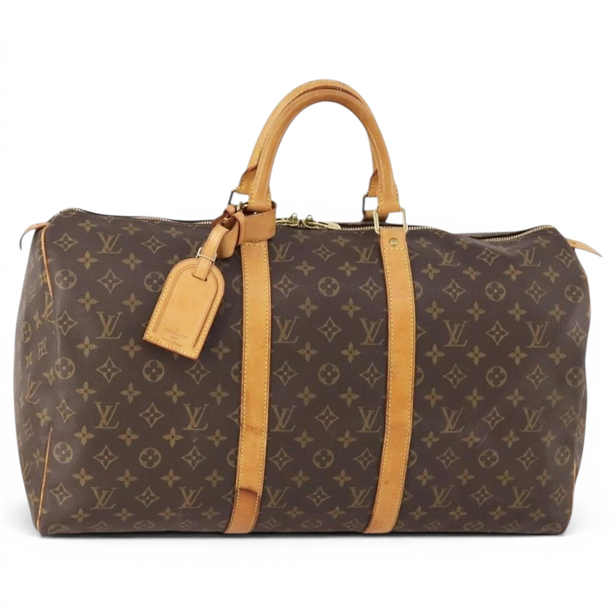 Keepall leather 24h bag