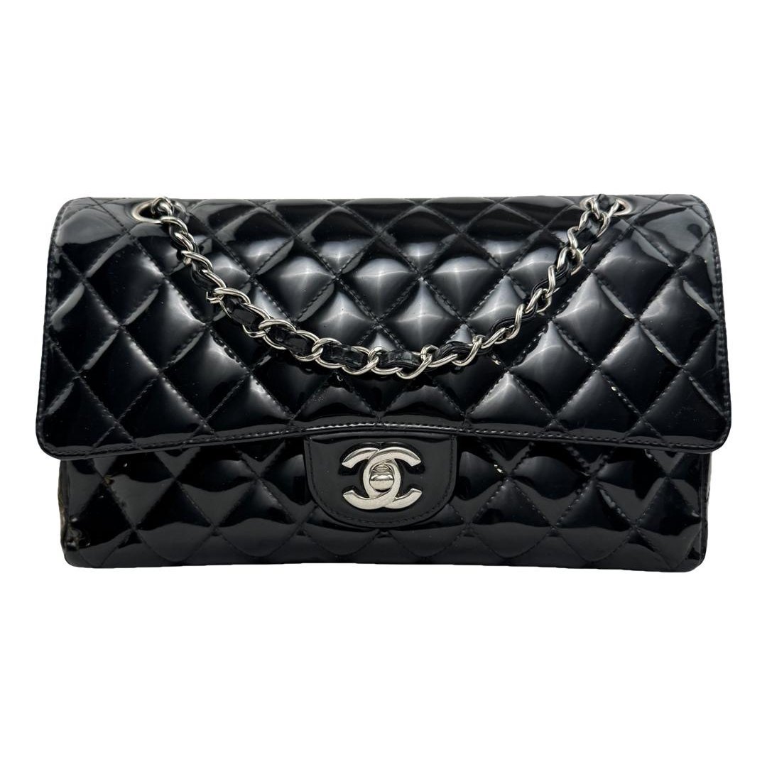 Timeless/Classique patent leather handbag