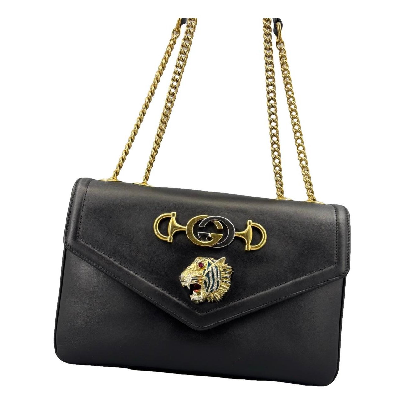 Rajah leather handbag