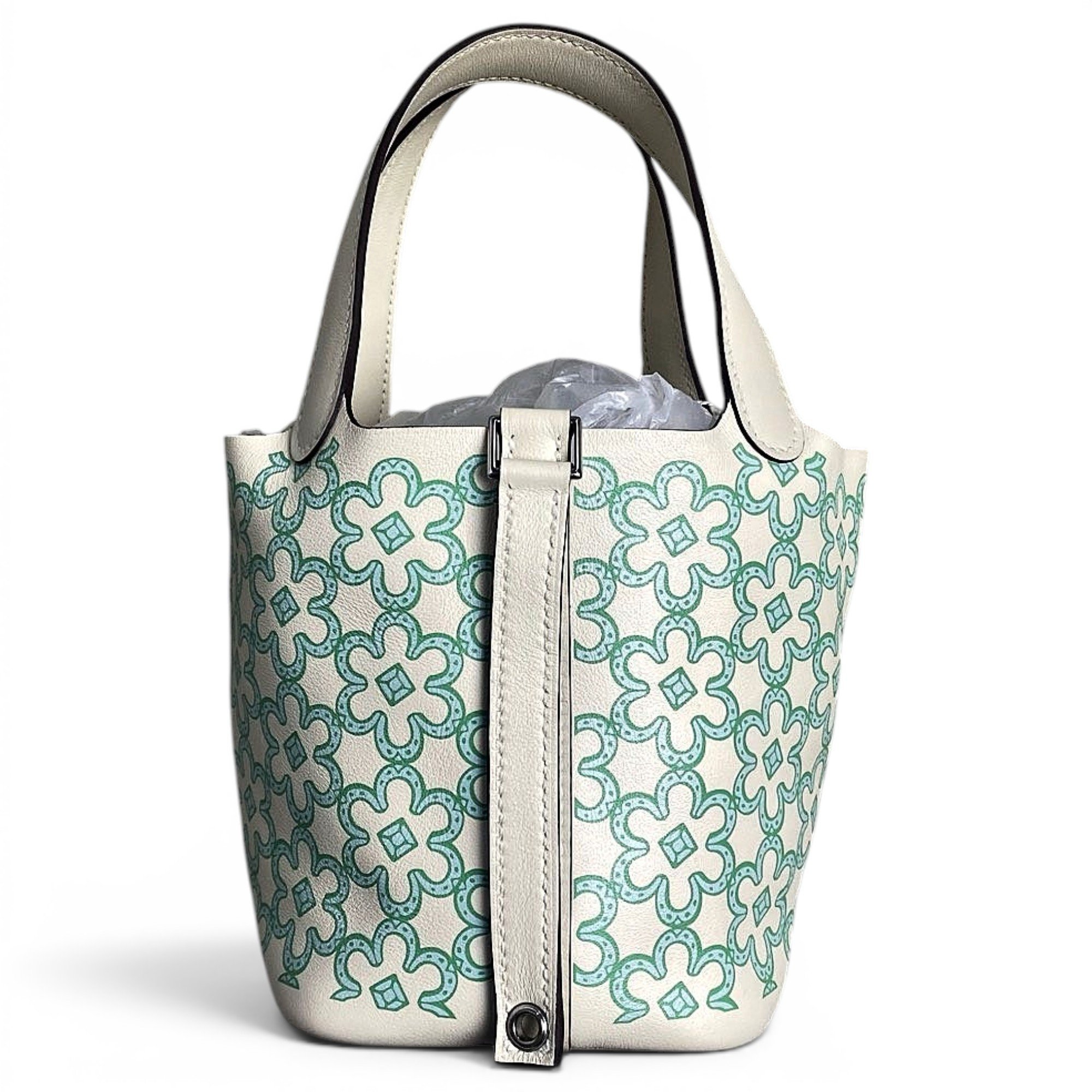 Picotin leather handbag