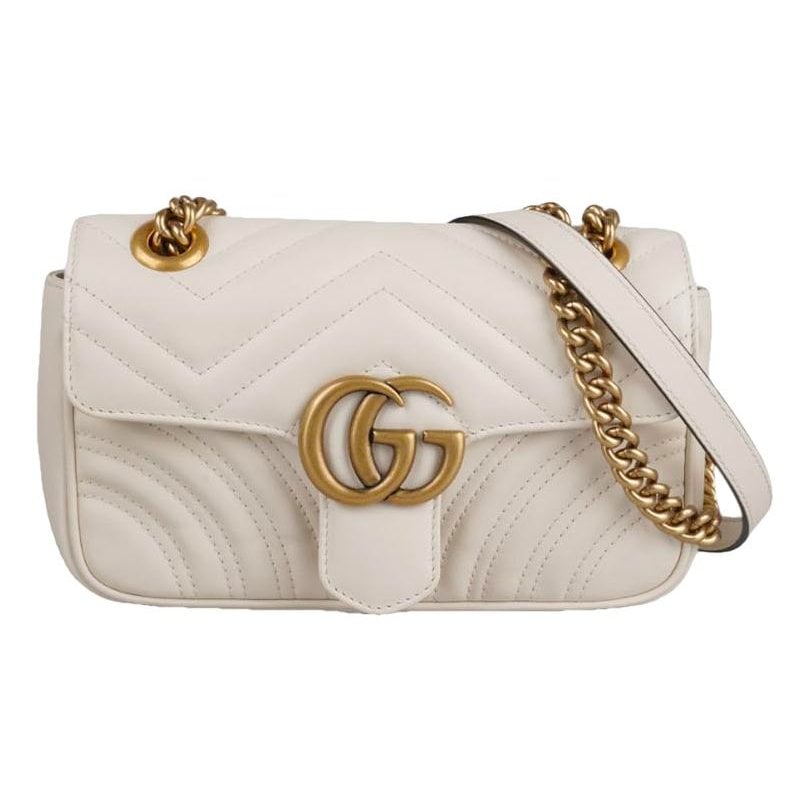 GG Marmont Flap leather handbag