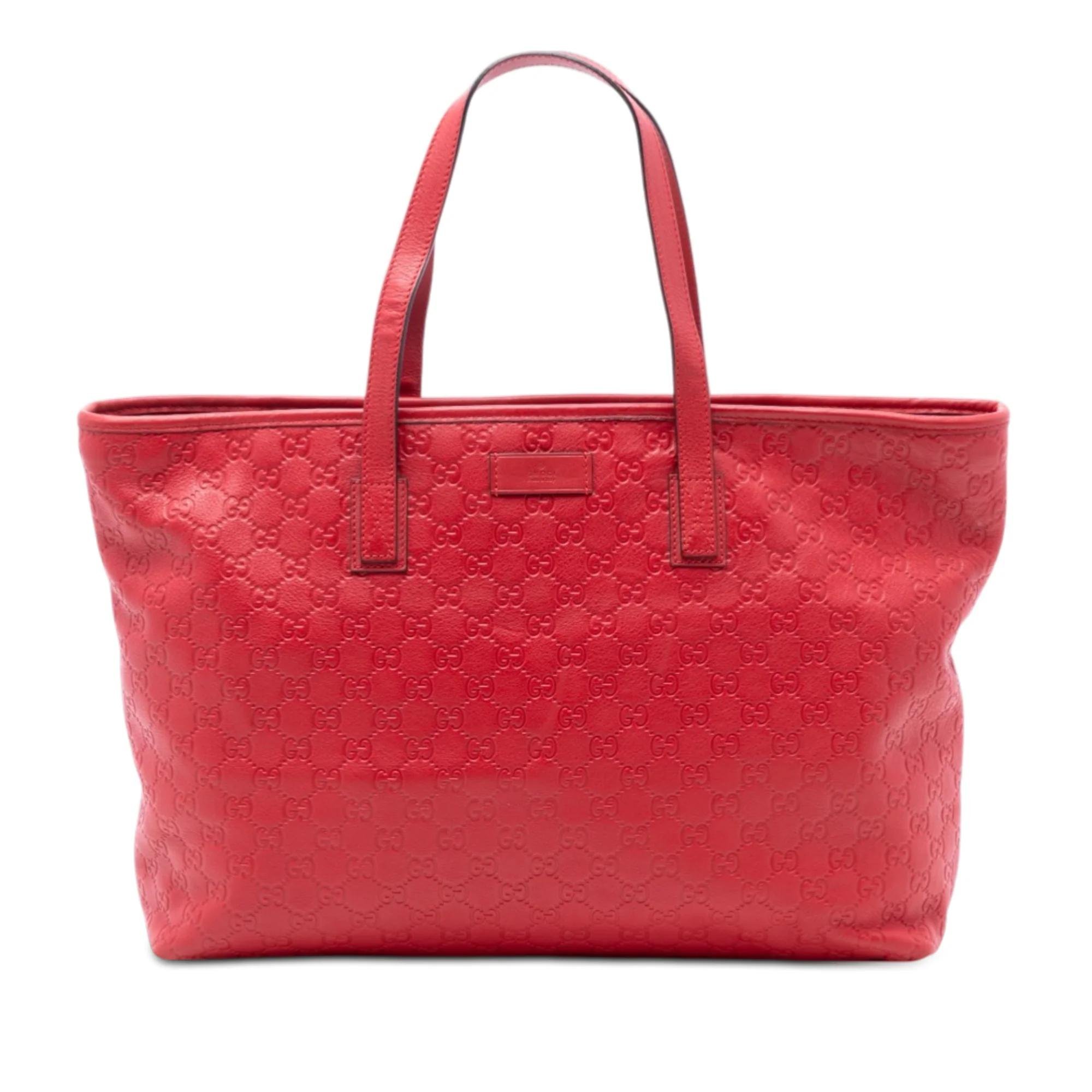 Bestiary tote leather handbag