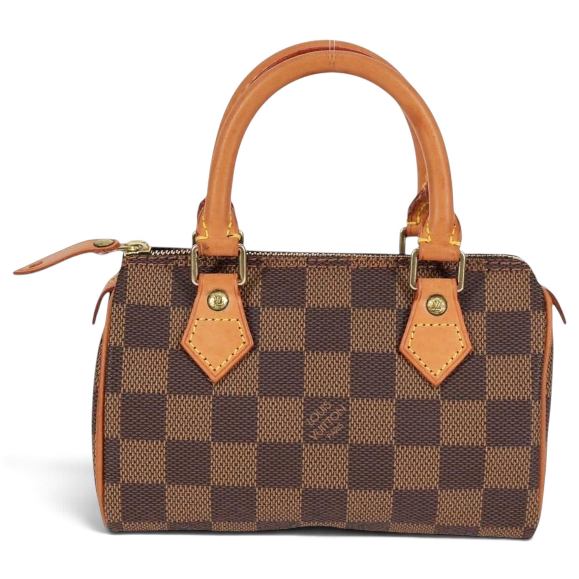 Speedy leather handbag