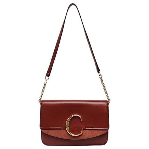 Leather crossbody bag