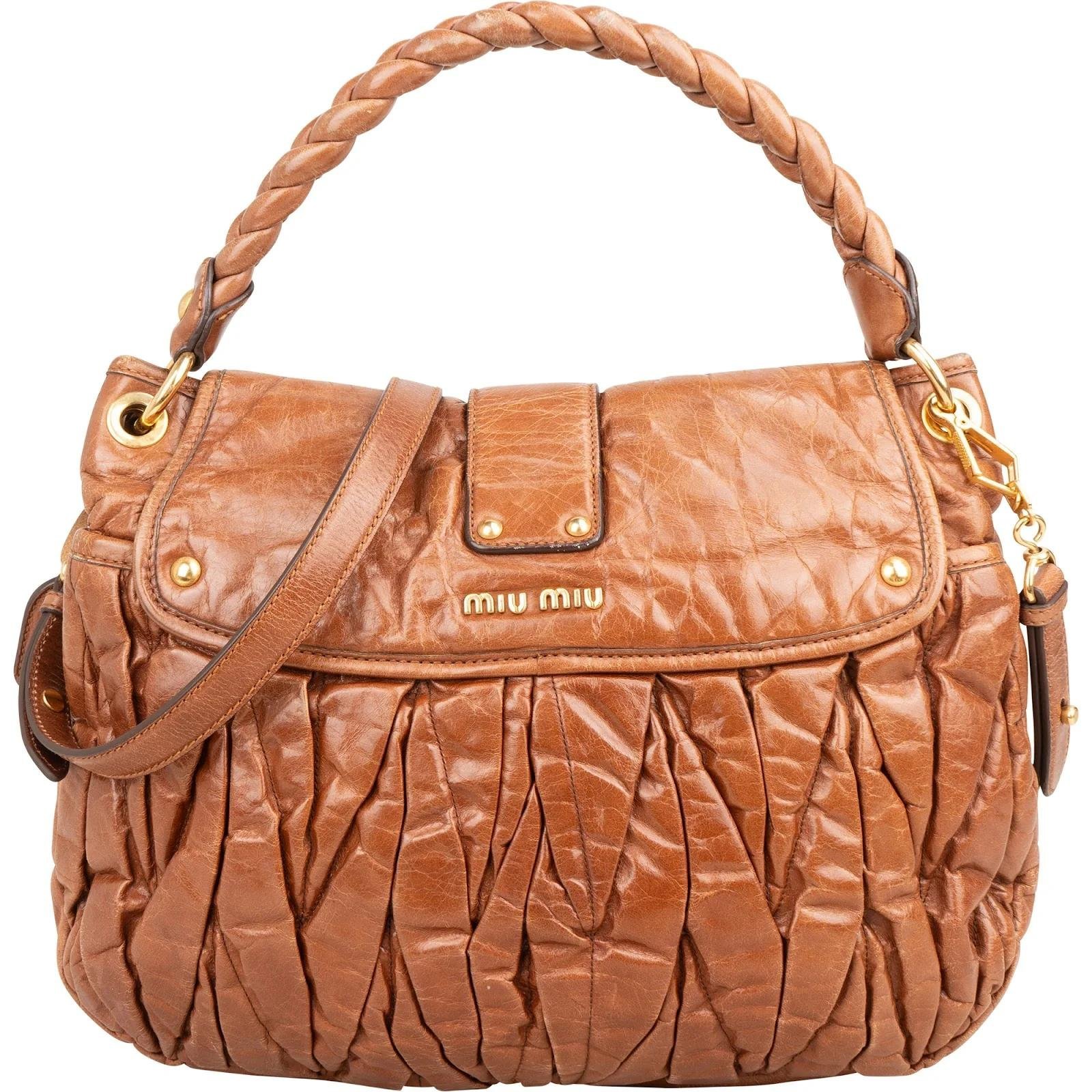 Vitello leather handbag