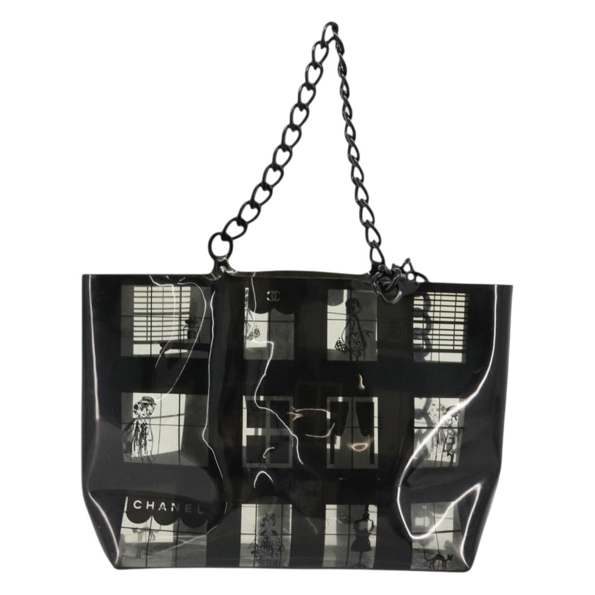 Leather tote