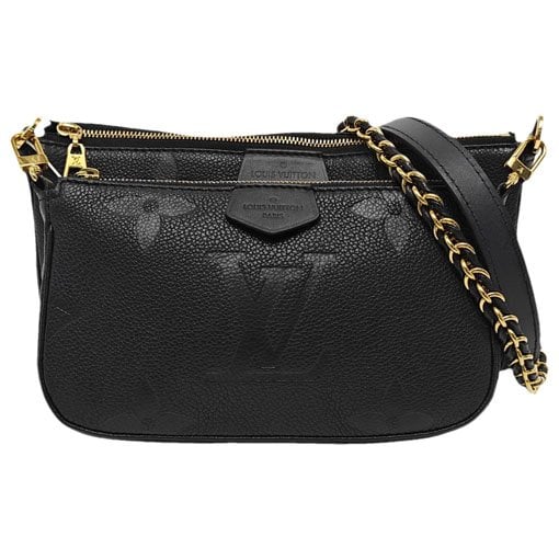 Maxi Multi Pochette Accessoires leather handbag