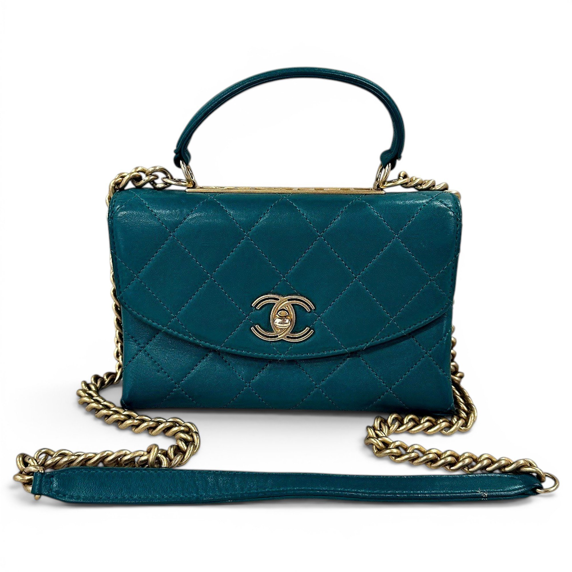 Chanel Trendy CC Top Handle leather handbag