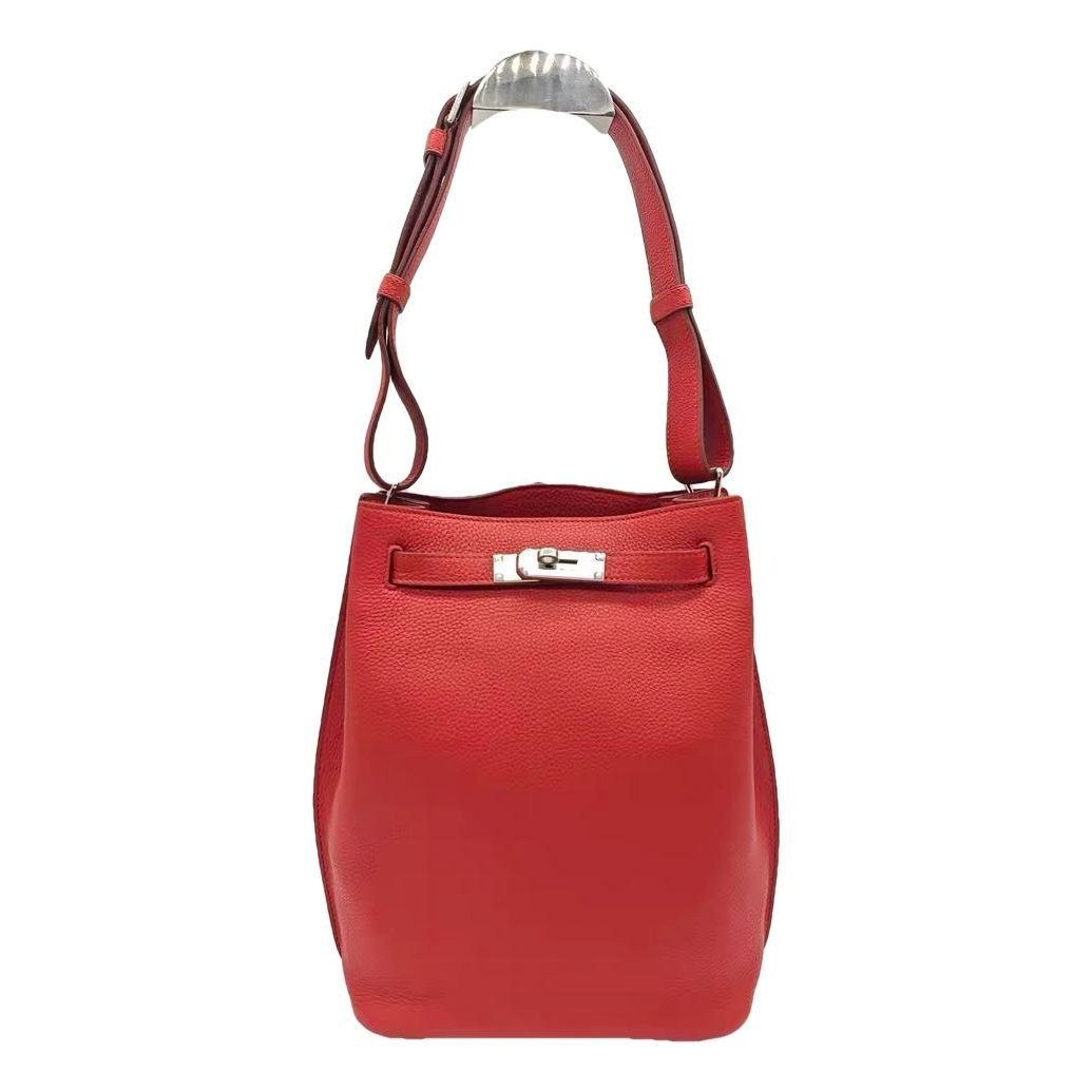 So Kelly leather handbag