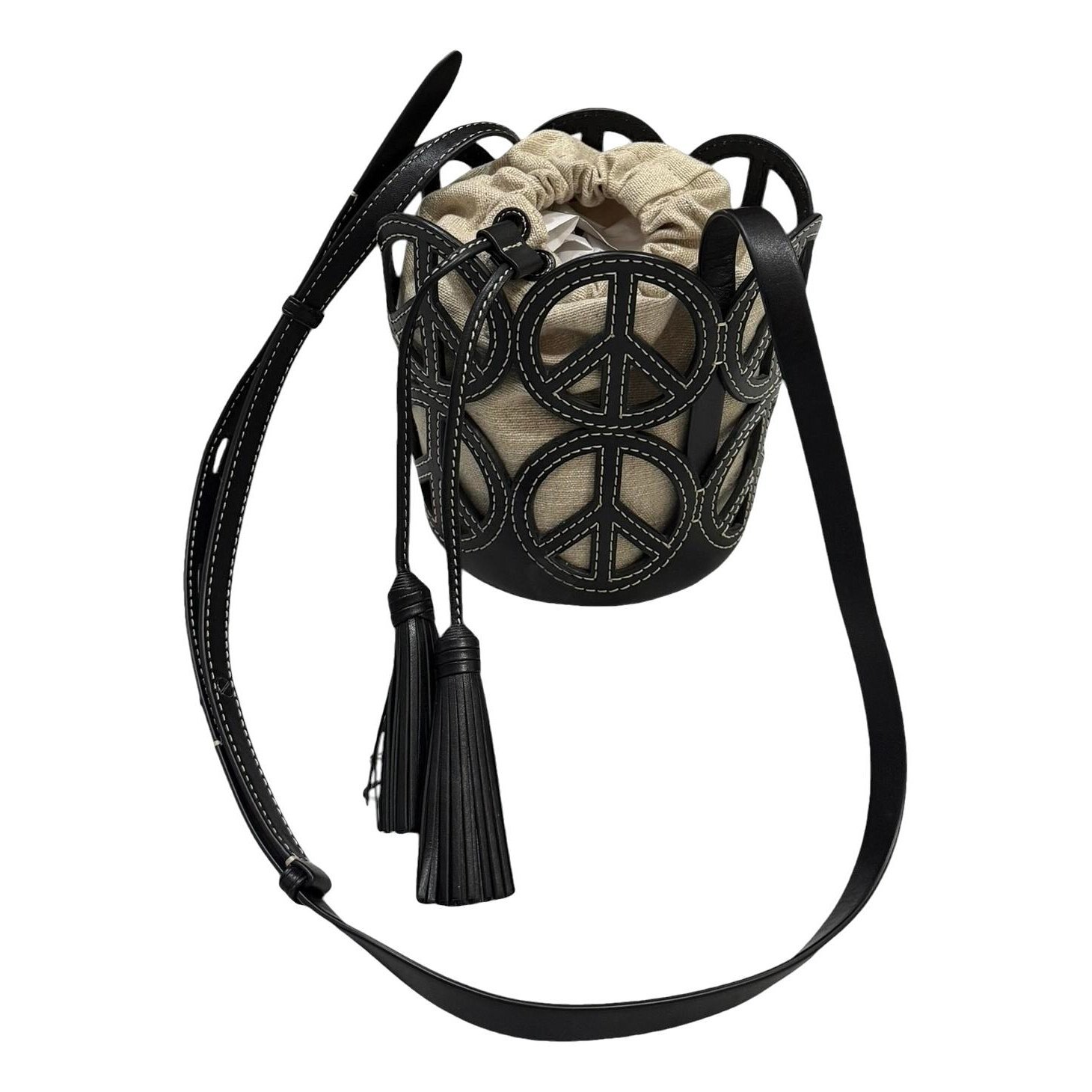 Leather handbag