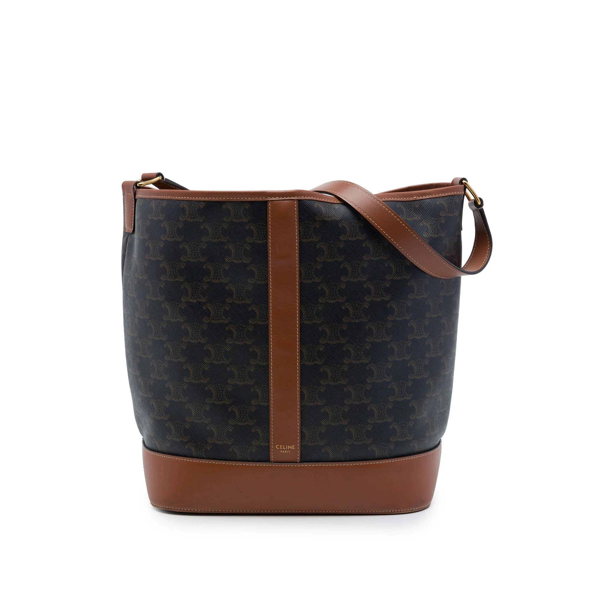 Triomphe cloth handbag