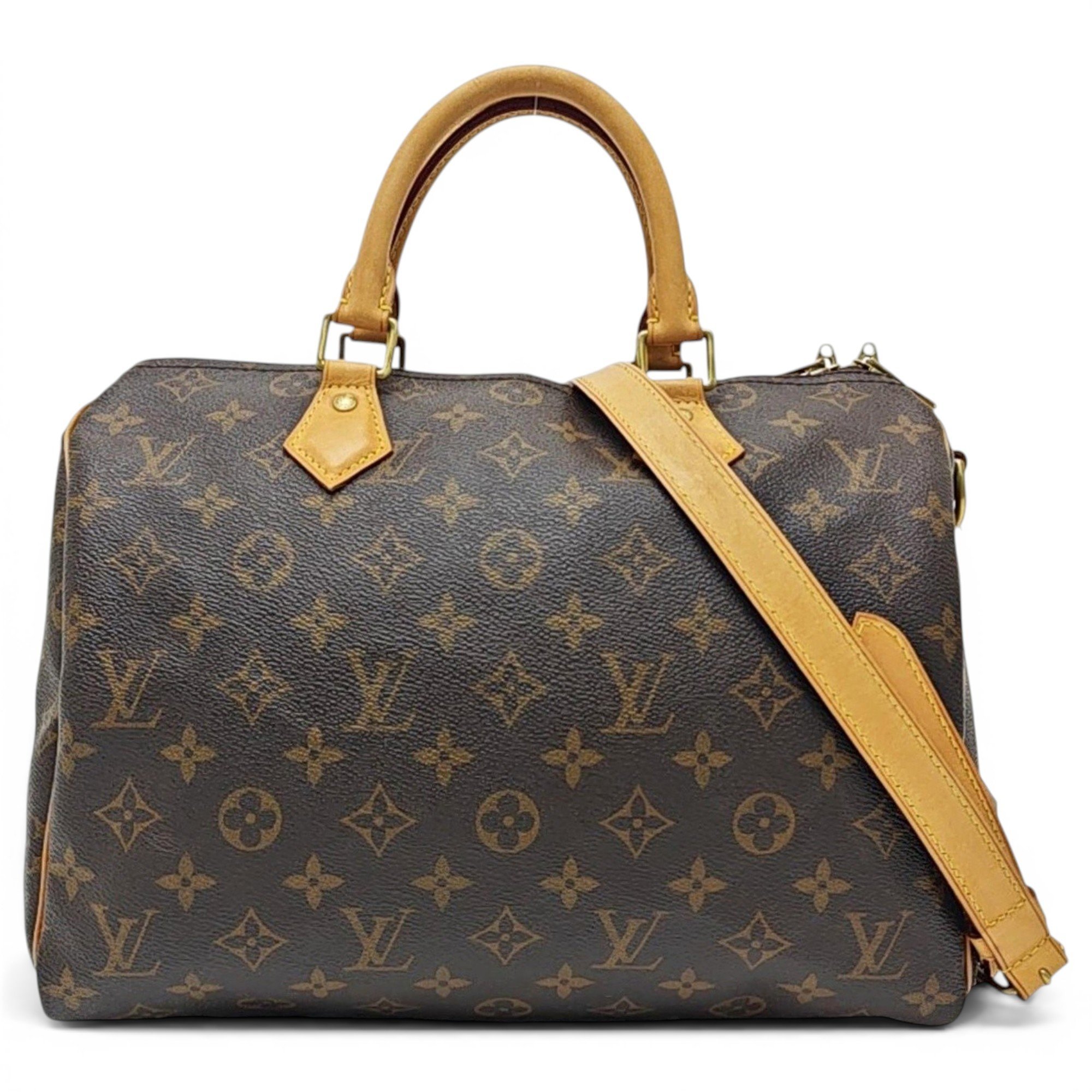 Nano Speedy / Mini HL leather handbag